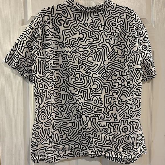RSQ Keith Haring Art Design Casual Shirt. - Picture 3 of 3